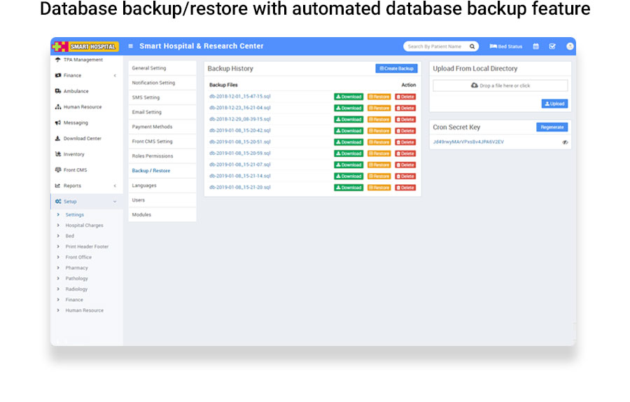 DATABASEBACKUP