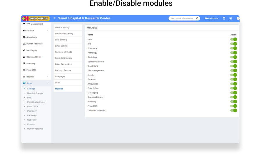 ENABLE-DISABLEMODULES